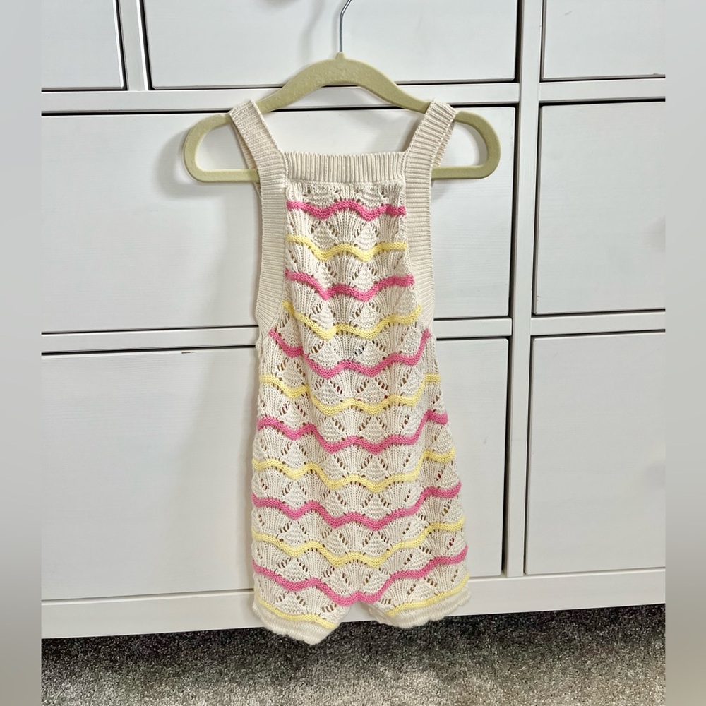 Old Navy Baby Girls’ Knit Romper Multi-Color 12-18 Months